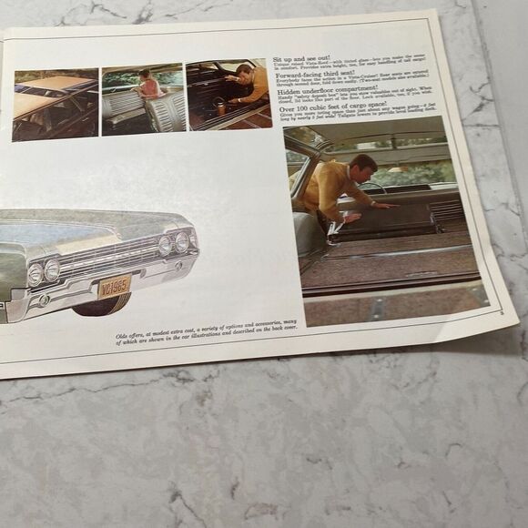 1965 Oldsmobile Station Wagon, Ninety-Eight, Starfire, Dynamic 88 Sales Brochure - Picture 4 of 9